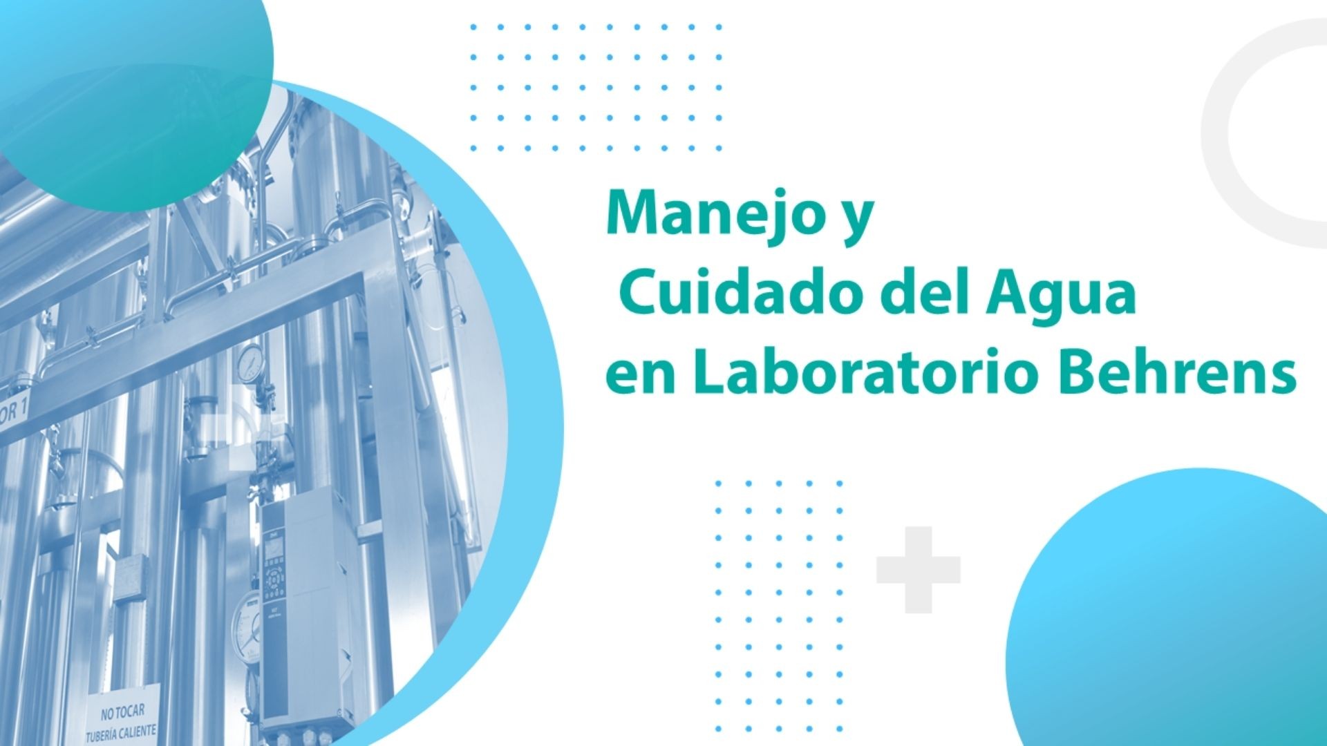 Manejo y Cuidado del Agua en Laboratorio Behrens